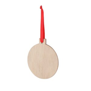 Anhänger aus Holz, weihnachtliches Design